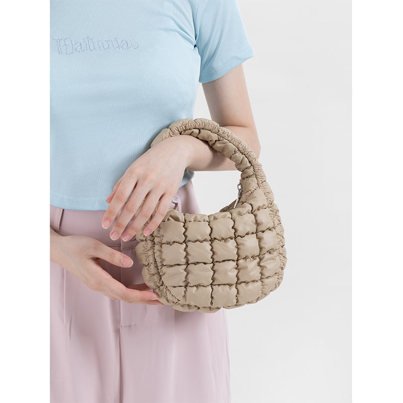 Cloud Puff Nylon Shoulder Bag