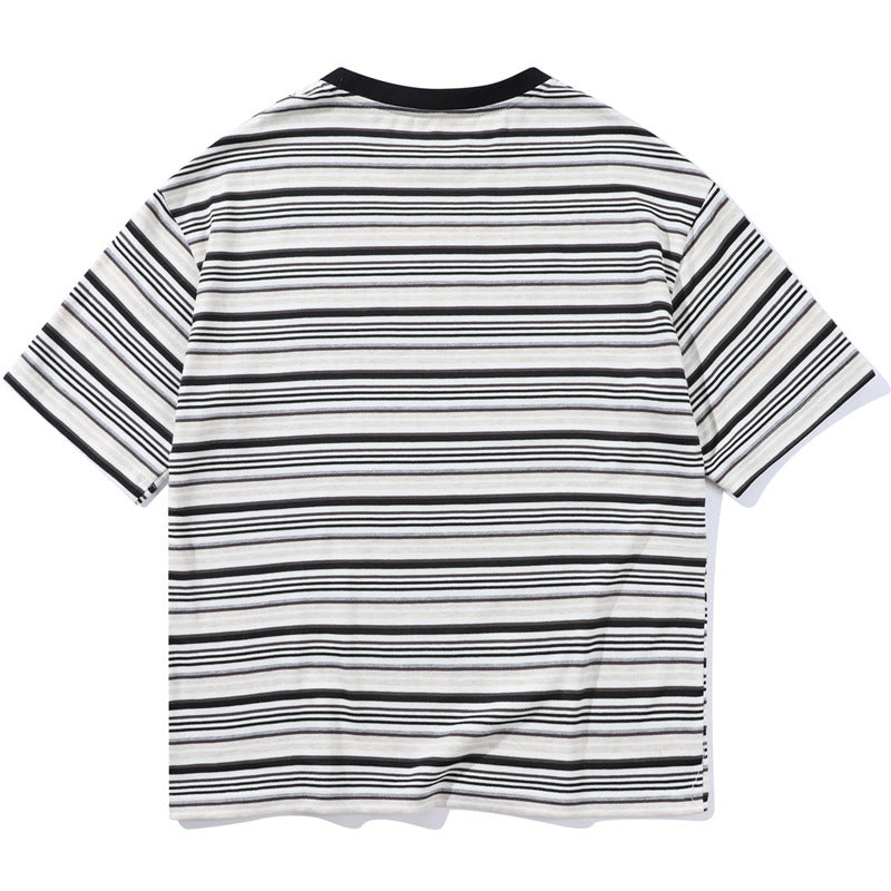 Nautical Stripe Casual T-shirt