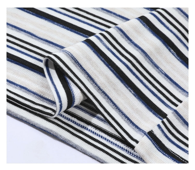 Nautical Stripe Casual T-shirt