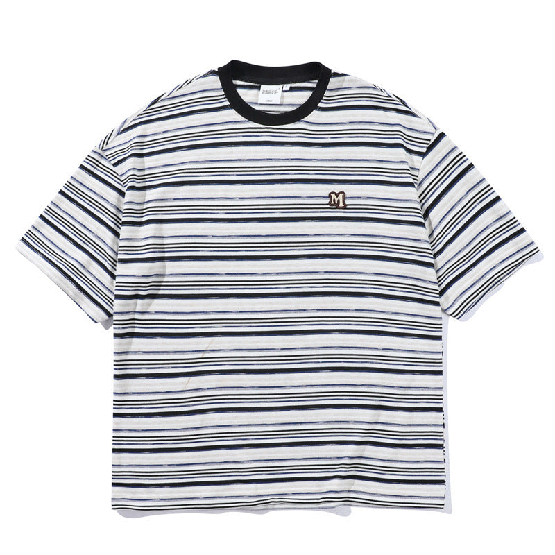 Nautical Stripe Casual T-shirt