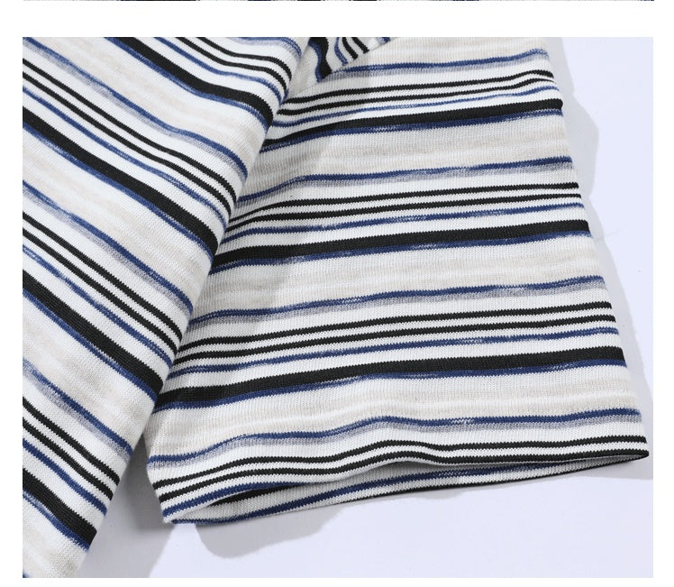Nautical Stripe Casual T-shirt