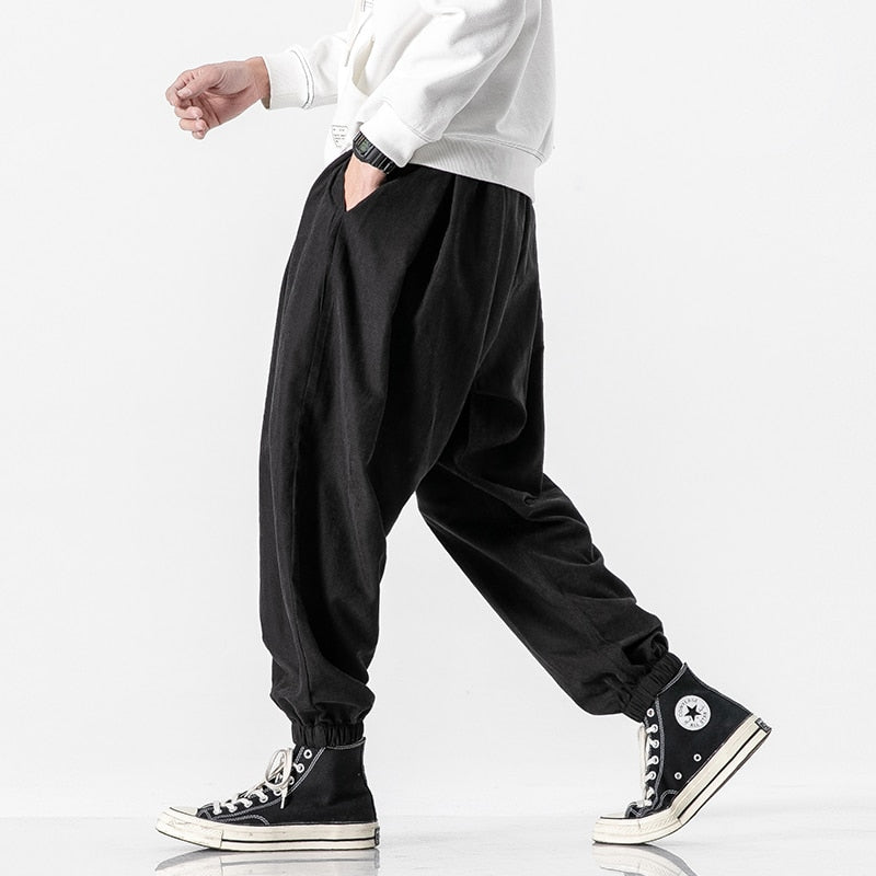 Men Vintage Oversize Casual Pants