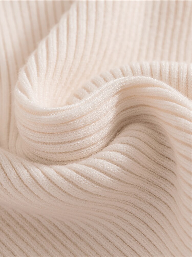 Casual Turtleneck Sweater Women