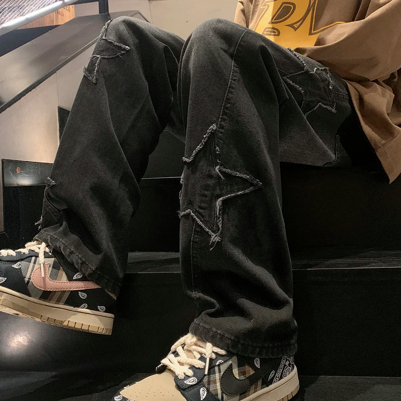 Stellar Streetwear Denim Trousers