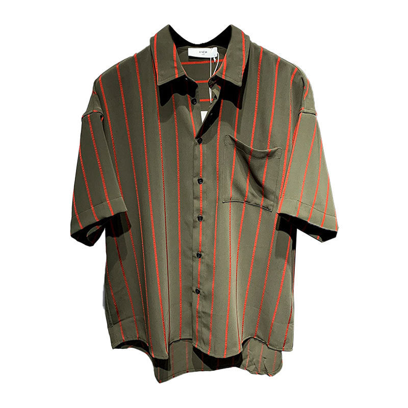 Urban Stripe Short-Sleeve Shirt