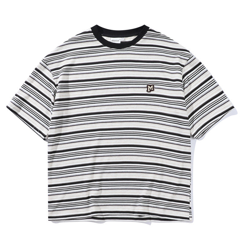 Nautical Stripe Casual T-shirt