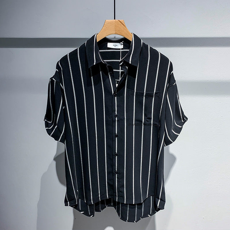 Urban Stripe Short-Sleeve Shirt