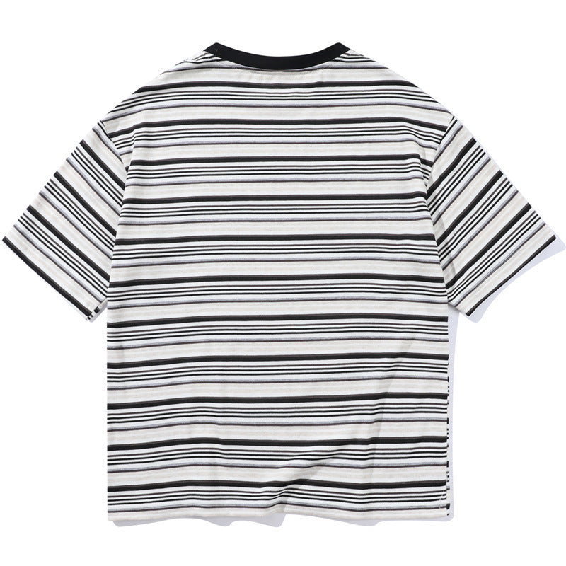 Nautical Stripe Casual Tee