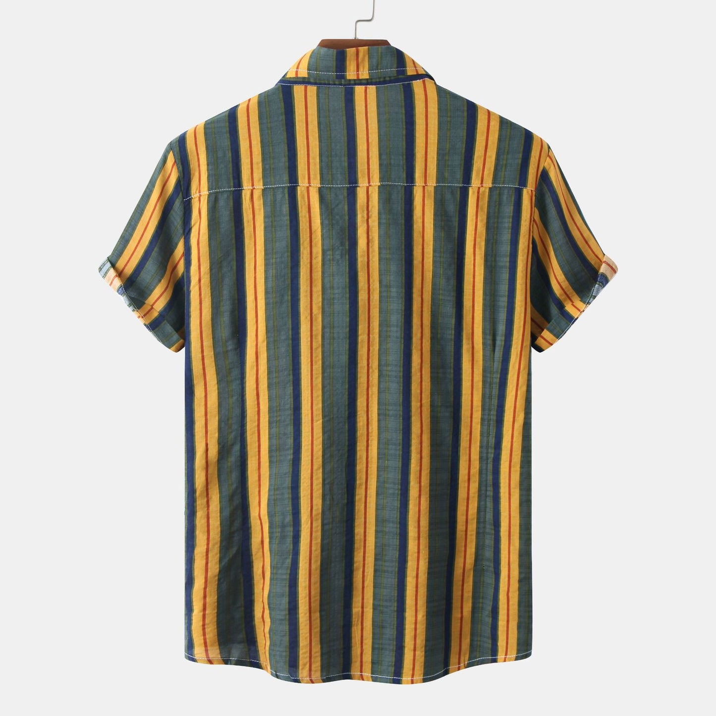 Summer Breeze Short-sleeved Striped Tee