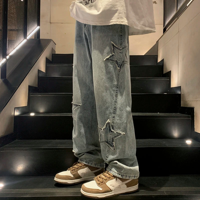 Stellar Streetwear Denim Trousers