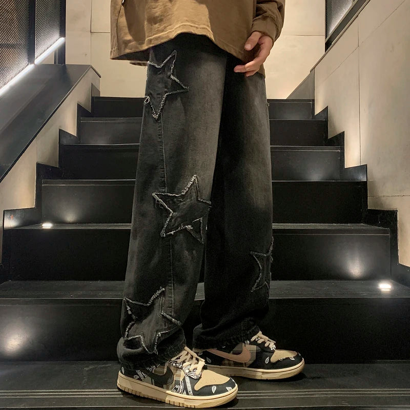 Stellar Streetwear Denim Trousers