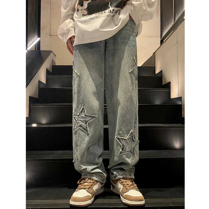 Stellar Streetwear Denim Trousers