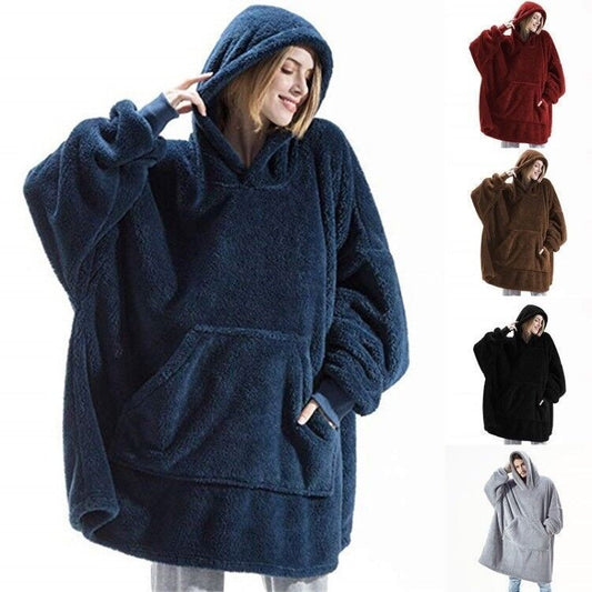 Snuggle Season Hoodie With Big Pockets