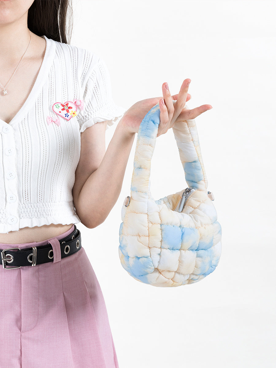 Pastel Puff Cloud Crossbody Bag